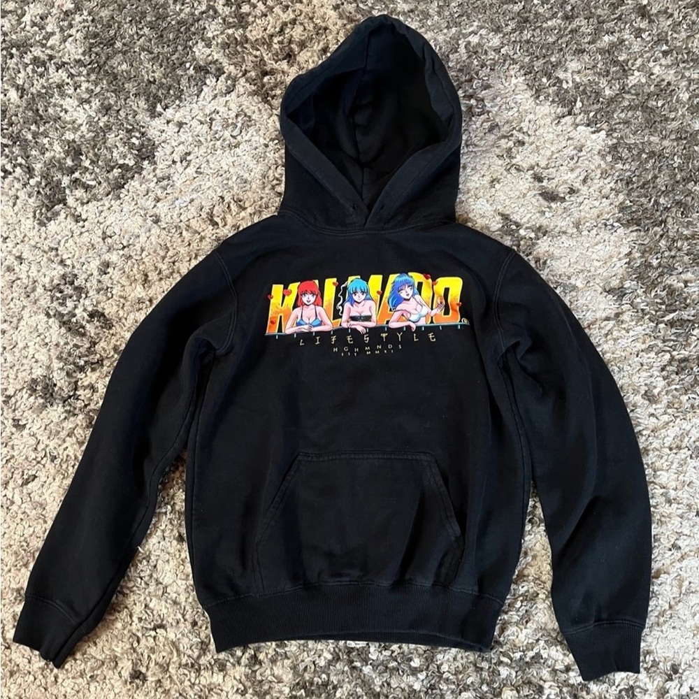 HGHMNDS Clothing Anime Girls Graphic Hoodie